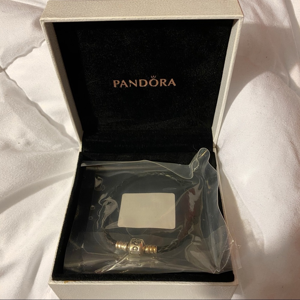 Pandora leather bracelet